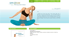 Desktop Screenshot of annhydeyoga.com